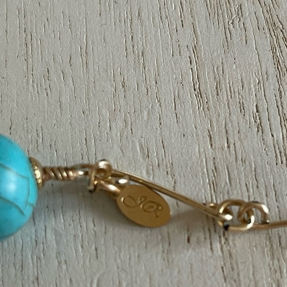 Handmade Turquoise and stone necklace - Picture 6 of 8